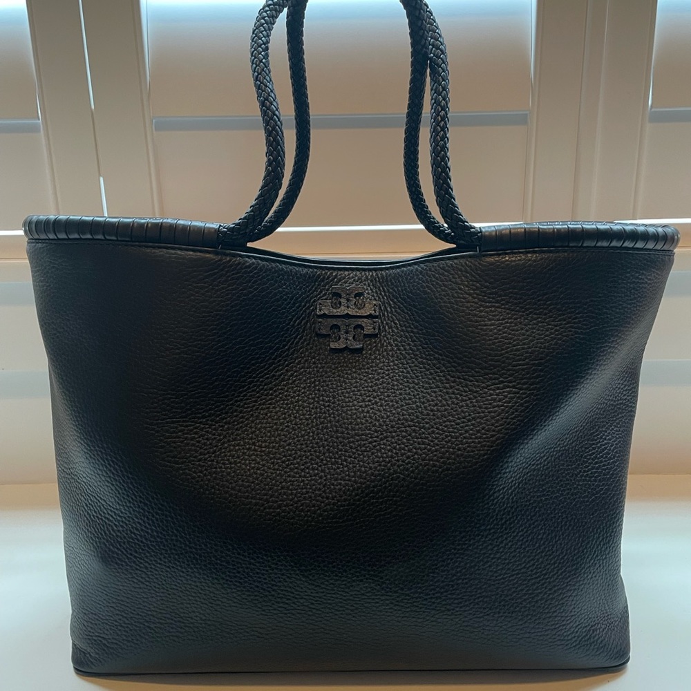 Tory Burch Black Taylor Tote